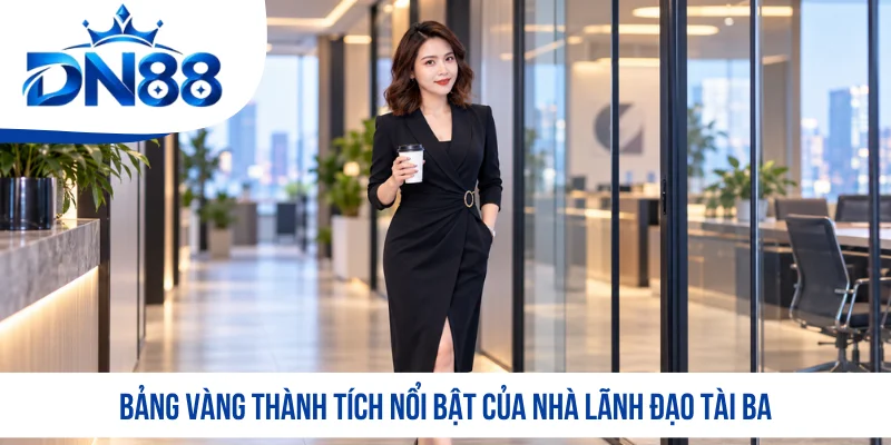 Bảng vàng thành tích nổi bật của nhà lãnh đạo tài ba Bảng vàng thành tích nổi bật của nhà lãnh đạo tài ba
