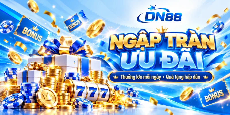 DN88 ngập tràn ưu đãi - Thưởng lớn mỗi ngày DN88 ngập tràn ưu đãi - Thưởng lớn mỗi ngày
