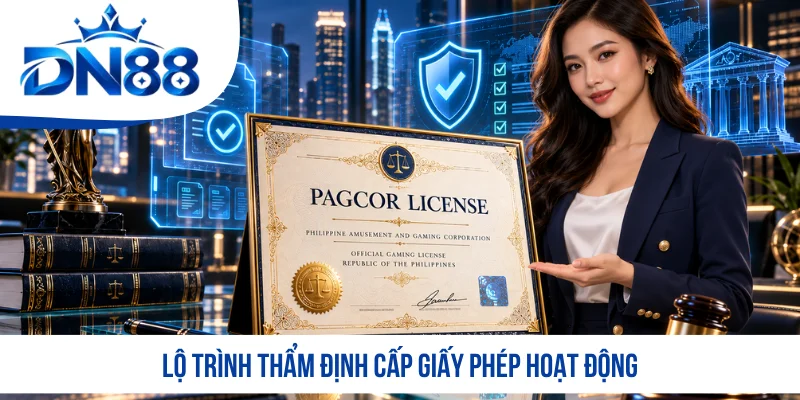 Lộ trình thẩm định cấp giấy phép hoạt động