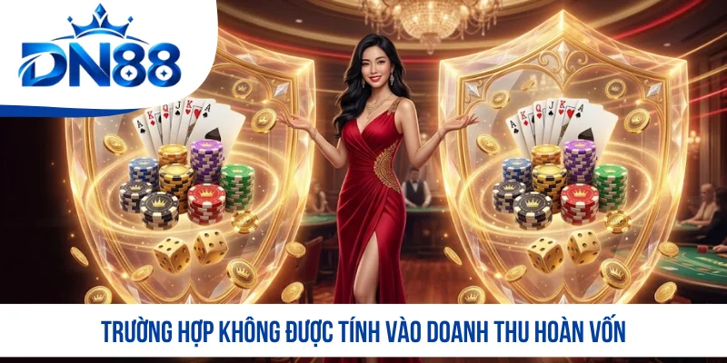 Trường hợp không được tính vào doanh thu hoàn vốn Trường hợp không được tính vào doanh thu hoàn vốn